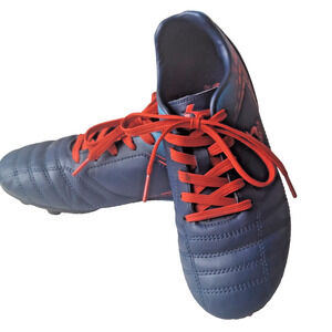 Brava Soccer Cleats Youth Size 3 D Black Red Shoes Boys Sports 174545